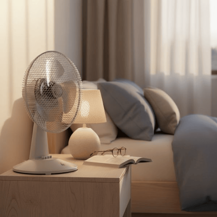 Ventilador de Sobremesa FM SB123 – Potente, Silencioso y Compacto 3