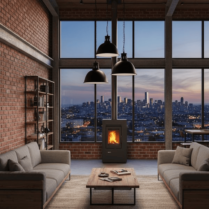 Estufa de pellet MUNDOCLIMA BIOTHERM MILA 5kW - Diseño, eficiencia y confort 8