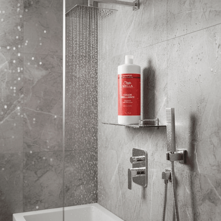 Champú Wella Invigo Color Brilliance 1L – Protección Profesional para Cabello Teñido Grueso 5