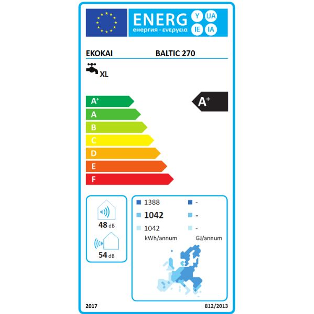 Bomba de calor Ekokai Baltic 270L – Eficiencia Energética y Ahorro Fiscal 6
