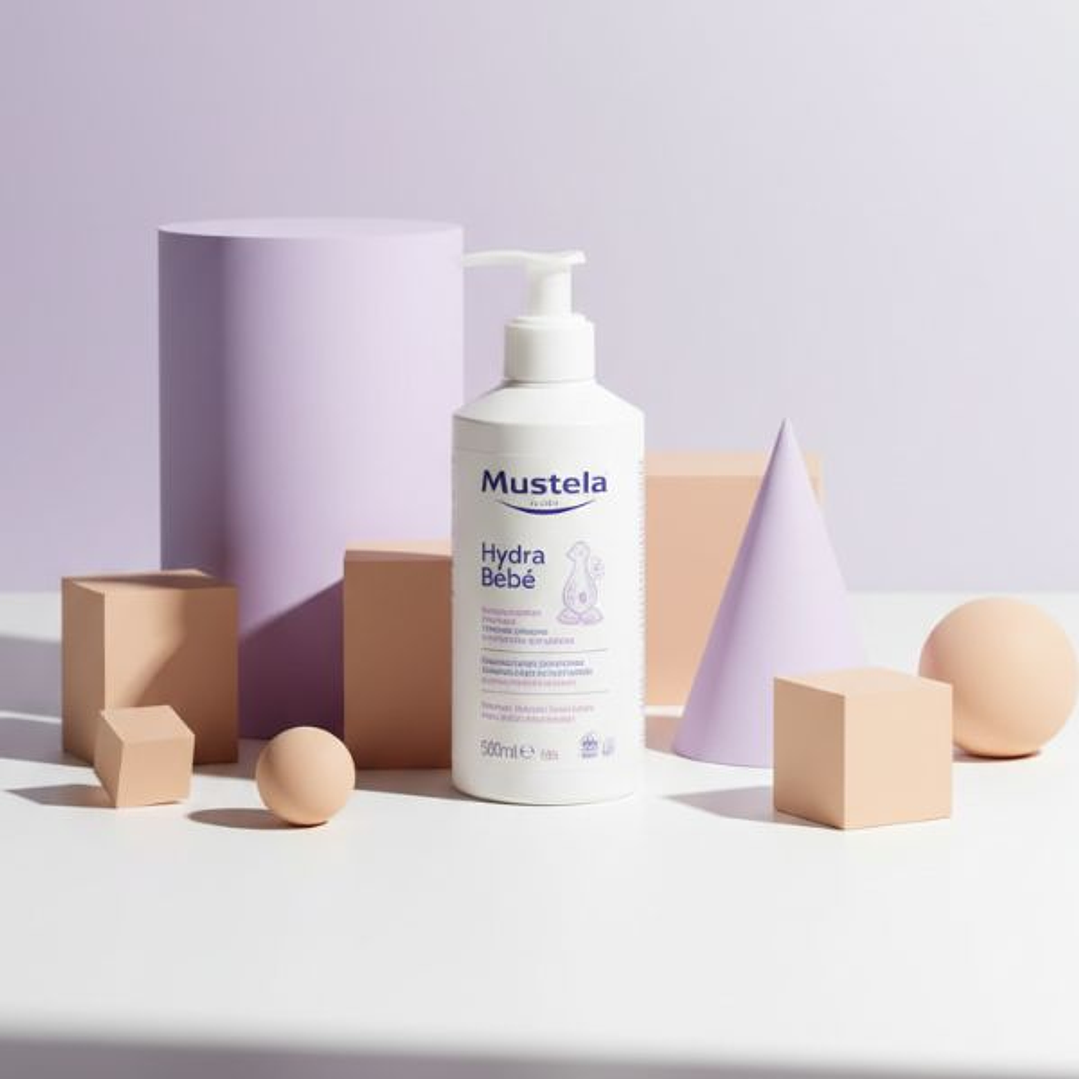 Leche Corporal Mustela Hydra Bebé 500 ml – Hidratación Diaria para la Piel Delicada del Bebé 2