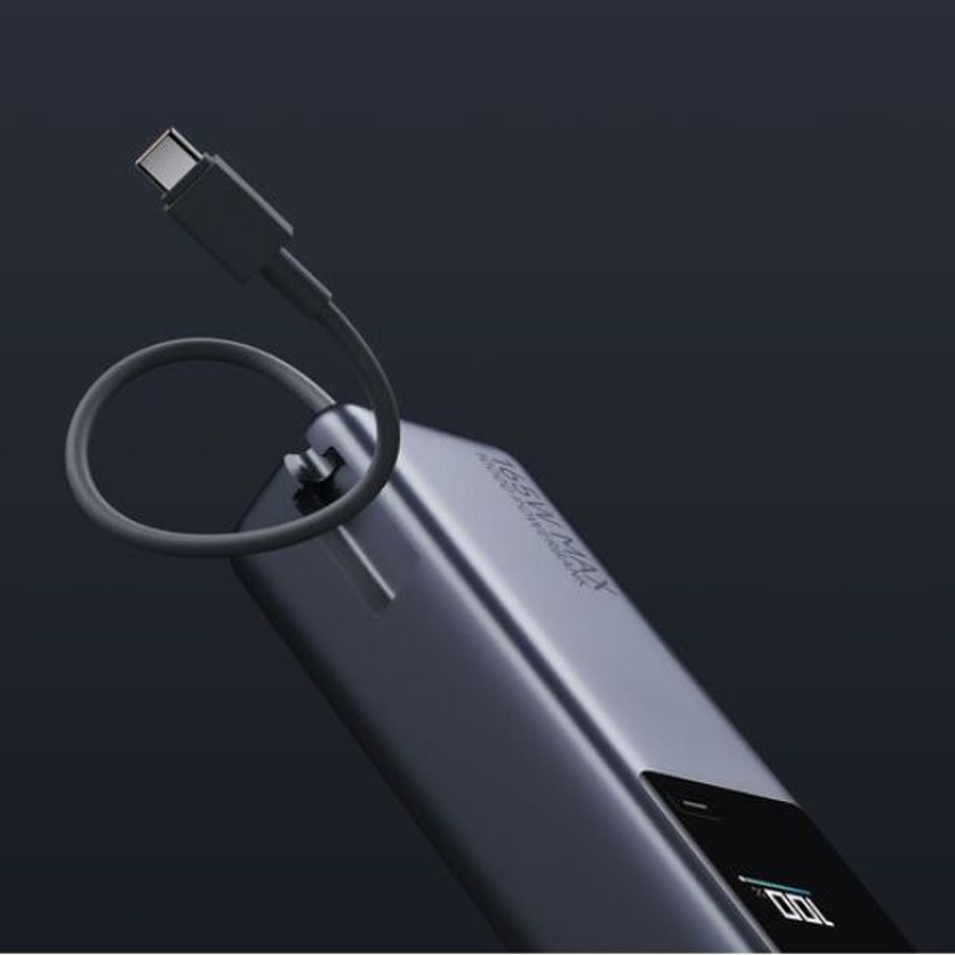 Powerbank Xiaomi 165W ICAB 10000 GY – Batería Externa de Carga Ultrarápida 5