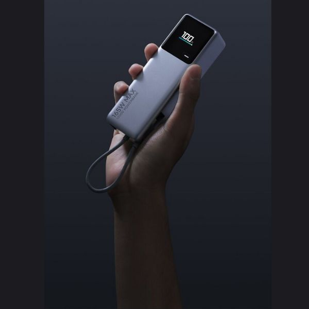 Powerbank Xiaomi 165W ICAB 10000 GY – Batería Externa de Carga Ultrarápida 7