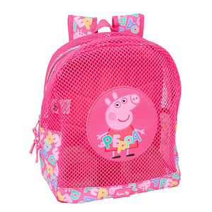 Mochila Infantil Peppa Pig Rosa – Playa, Piscina y Aventuras para Niños