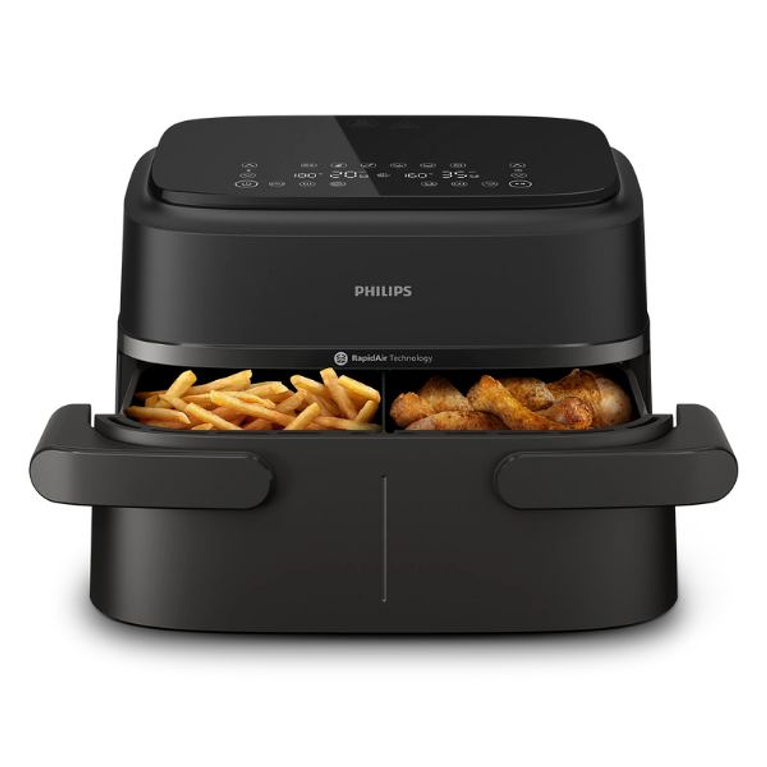 Philips Airfryer Serie 1000 Doble Cesta 7.1L – Cocina Saludable con RapidAir 2