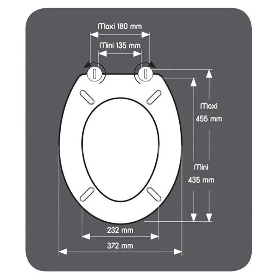 Asiento de Inodoro Gelco Design Dolce en Rosa Cristal 7