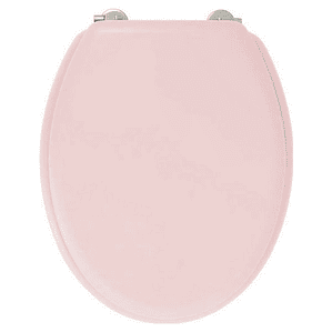 Asiento de Inodoro Gelco Design Dolce en Rosa Cristal