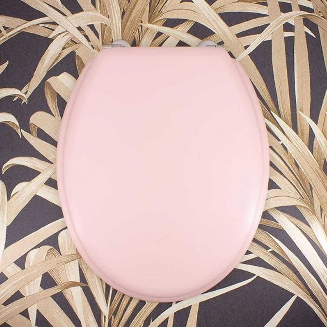 Asiento de Inodoro Gelco Design Dolce en Rosa Cristal 3