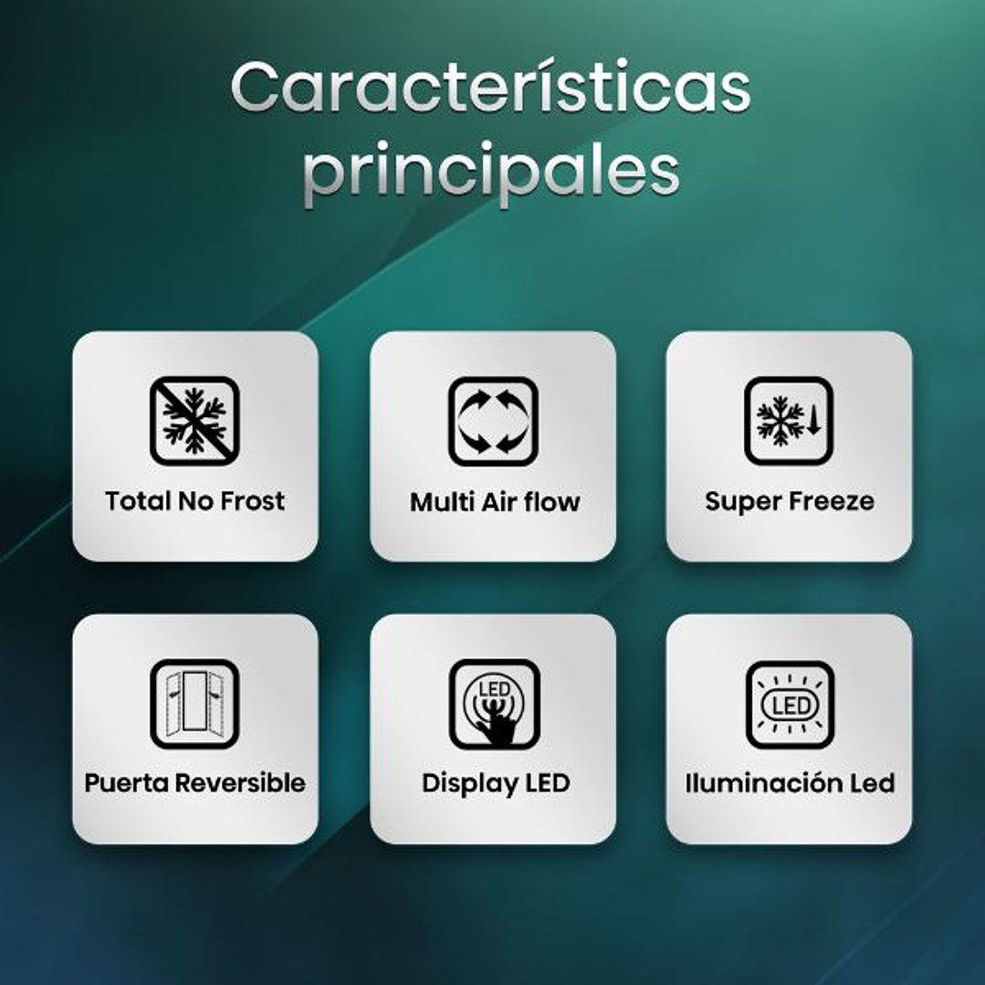 Frigorífico Combi Hisense RB390N4AWE – 304L No Frost con Motor Inverter 6