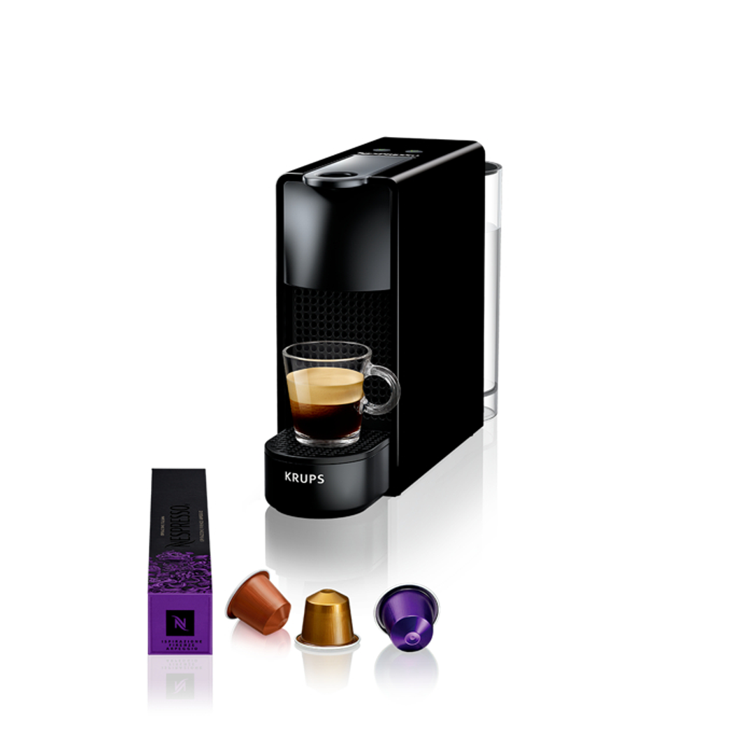 Cafetera Nespresso Krups Essenza Mini XN110B – 19 Bares, 1200W y Diseño Compacto en Gris 3