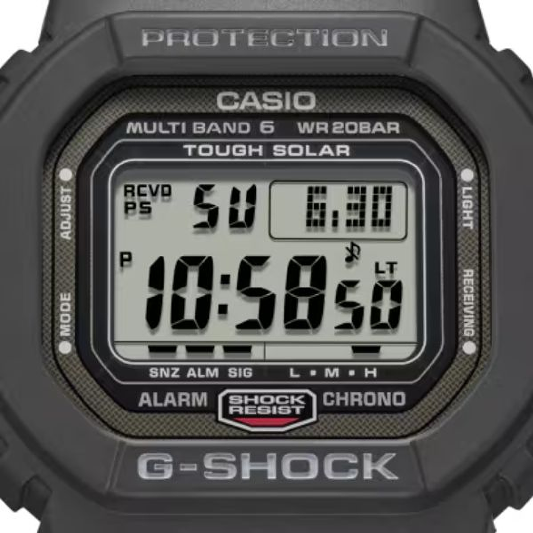 Reloj Casio G‑Shock GW‑5000U‑1 – Edición Premium con DLC, Solar y Multi‑Band 6 8
