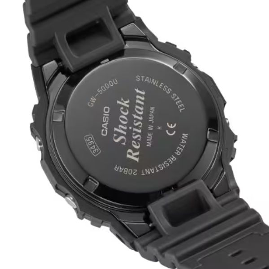 Reloj Casio G‑Shock GW‑5000U‑1 – Edición Premium con DLC, Solar y Multi‑Band 6 2