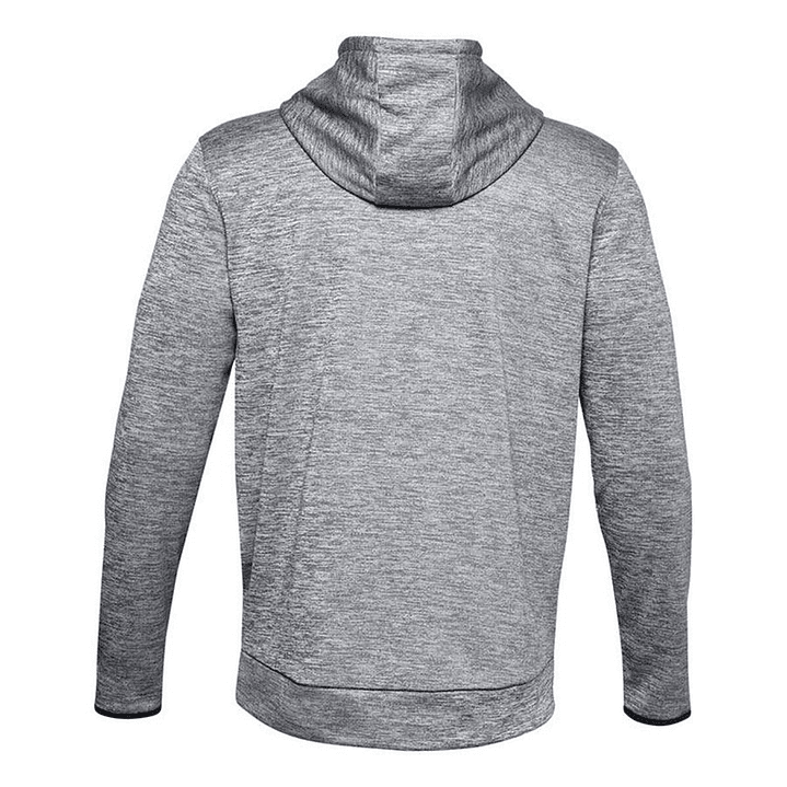 Sudadera Deportiva Hombre Under Armour Fleece Twist Gris Antracita con Capucha 6