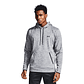 Sudadera Deportiva Hombre Under Armour Fleece Twist Gris Antracita con Capucha - Miniatura 7