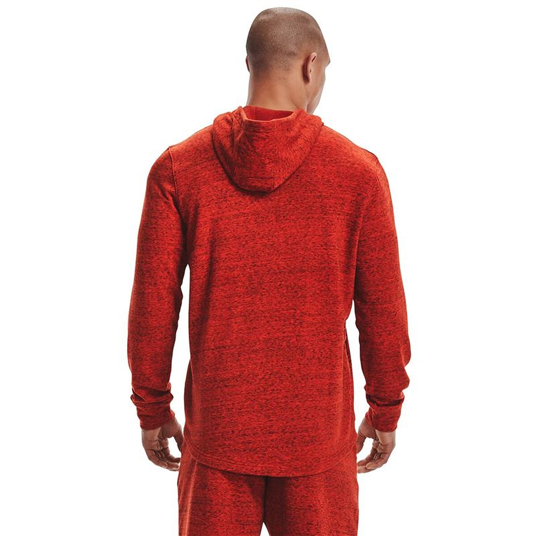 Sudadera Roja Hombre Under Armour Rival Terry con Capucha 2