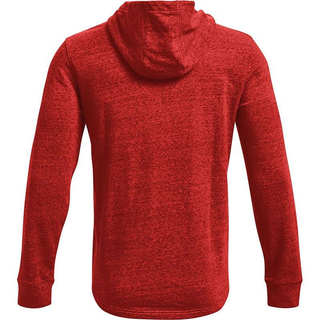 Sudadera Roja Hombre Under Armour Rival Terry con Capucha 3