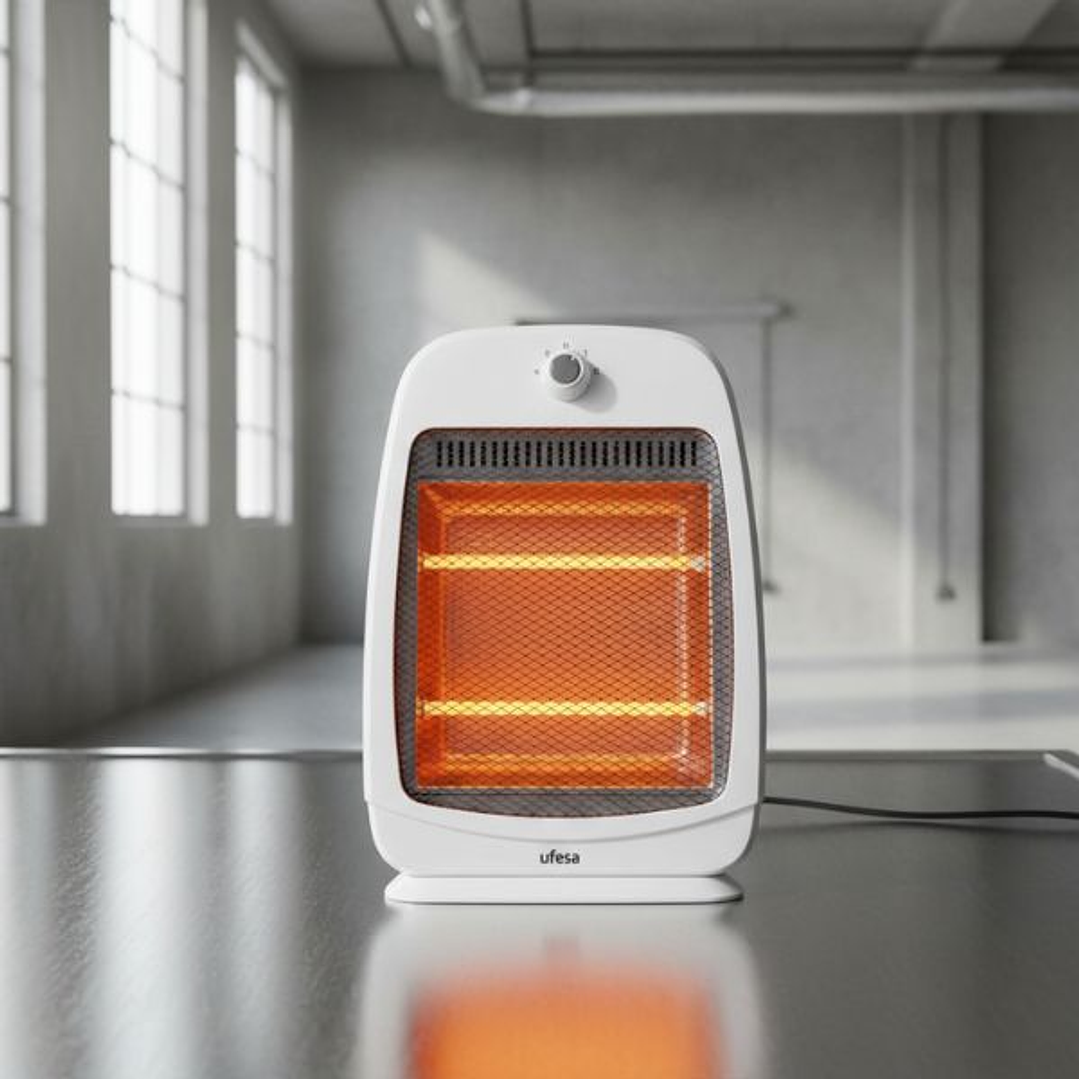 Calefactor UFESA Rigel Cuarzo 800W Blanco 4