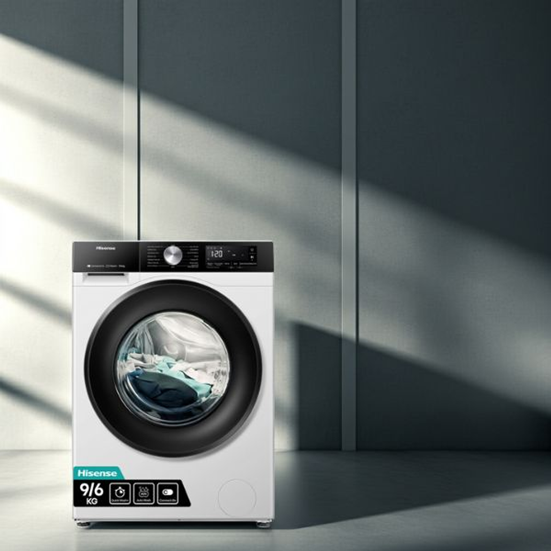 Lavadora Secadora Hisense WD3S9043BW3 9kg - 2 en 1 con inversor motor 1400rpm 3