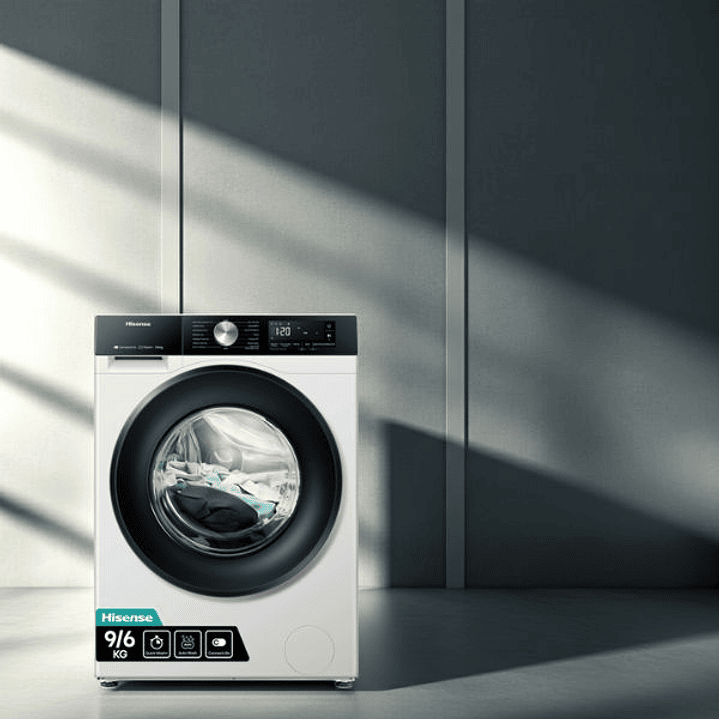 Lavadora Secadora Hisense WD3S9043BW3 9kg - 2 en 1 con inversor motor 1400rpm 3