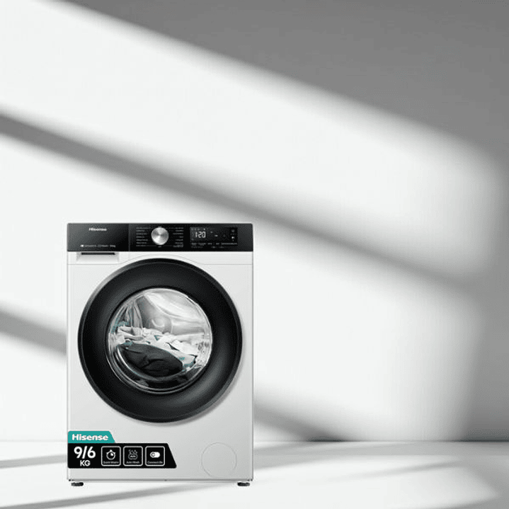 Lavadora Secadora Hisense WD3S9043BW3 9kg - 2 en 1 con inversor motor 1400rpm 4