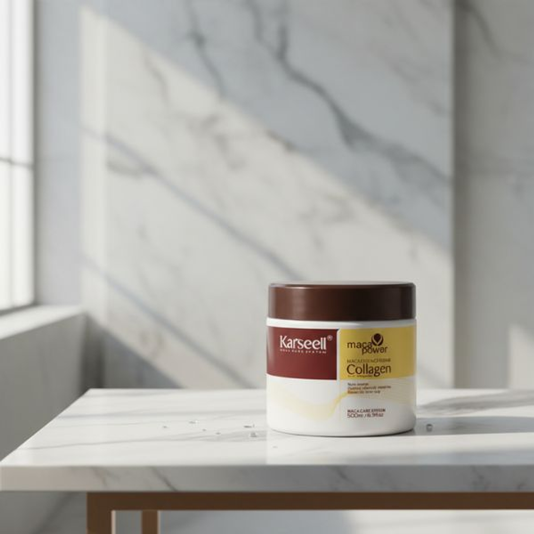 Mascarilla Karseell MACA ESSENCE 500ml - Tratamiento Intensivo con Argán y Proteínas 2