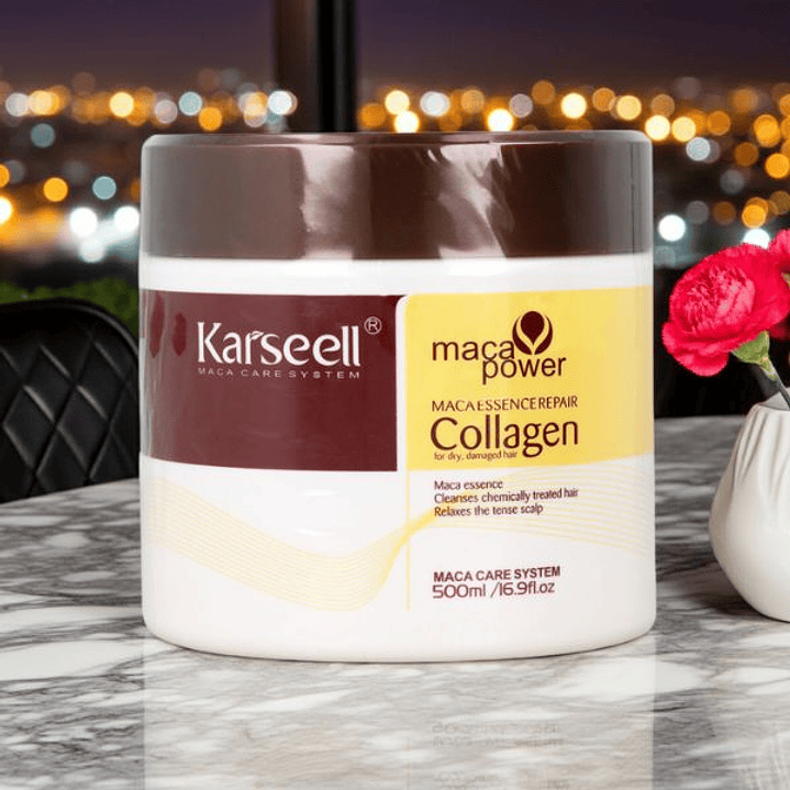 Mascarilla Karseell MACA ESSENCE 500ml - Tratamiento Intensivo con Argán y Proteínas 5