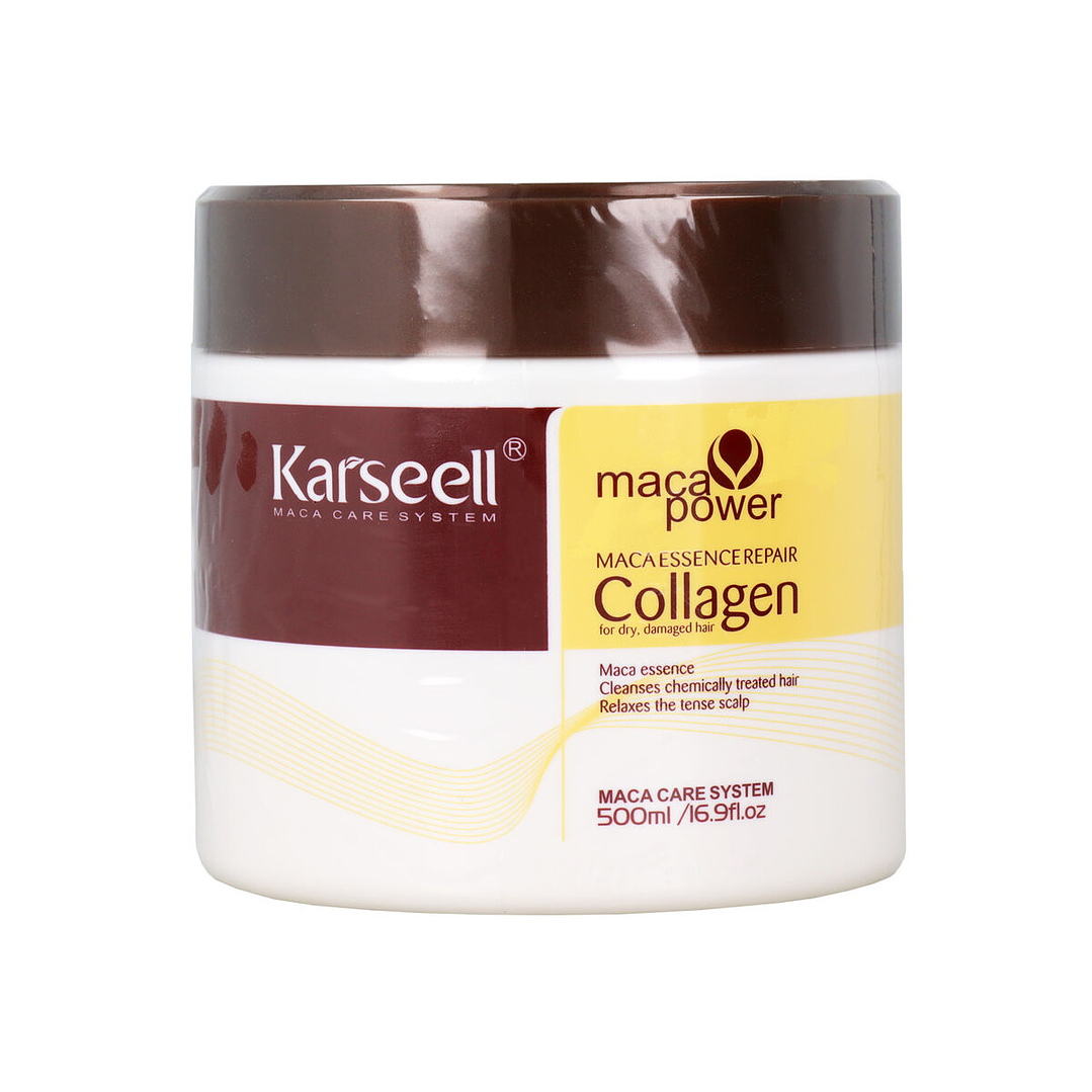 Mascarilla Karseell MACA ESSENCE 500ml - Tratamiento Intensivo con Argán y Proteínas 1