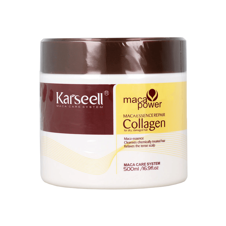 Mascarilla Karseell MACA ESSENCE 500ml - Tratamiento Intensivo con Argán y Proteínas 1