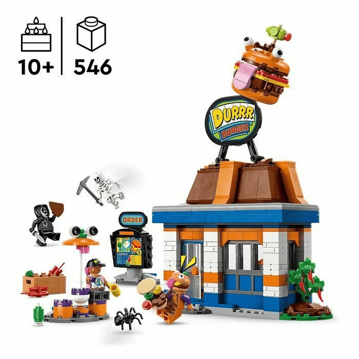 LEGO Fortnite 77076 Restaurante Durrr Burger 11