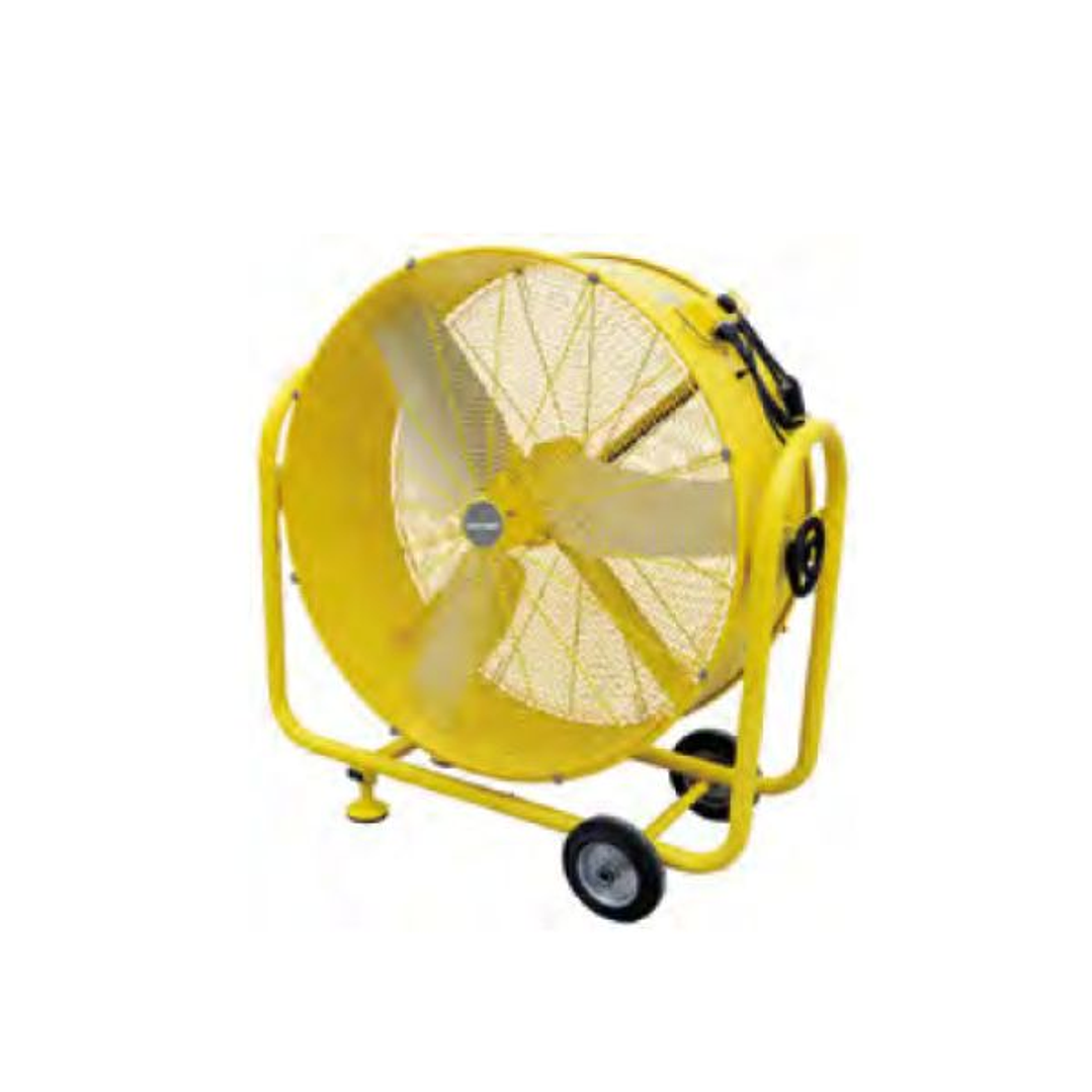 Ventilador Industrial de Tambor BRITEC VENT - Gran Caudal Portátil 3 Velocidades 5