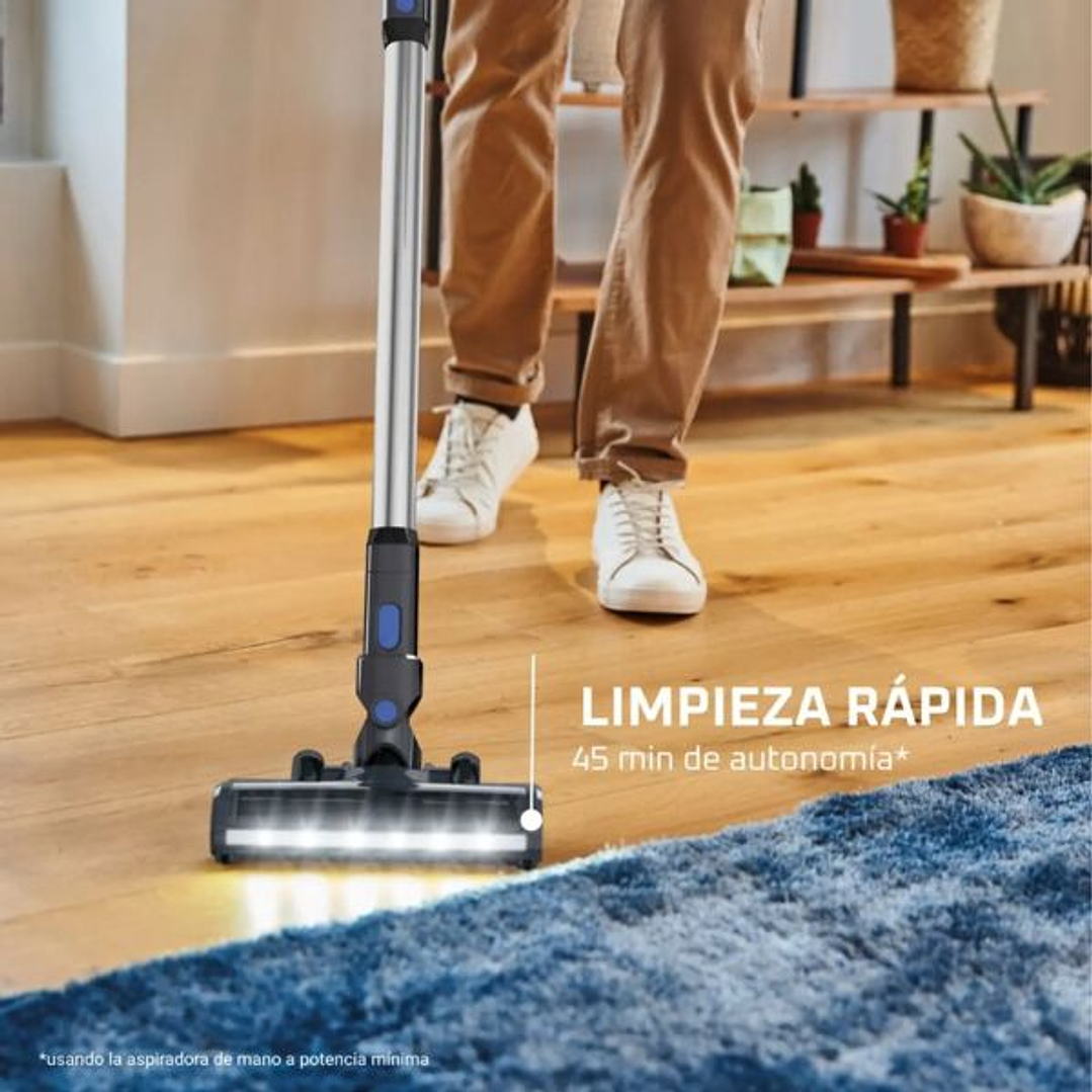 Rowenta X-Pert 3.60 RH6929WO Aspirador Escoba - 22V Litio 45min Cepillo LED 2,2kg 3