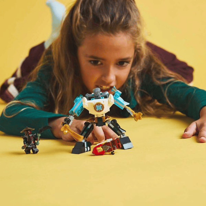 LEGO NINJAGO 71827 Meca de Zane — Robot Ninja de Combate con Espadas y Personajes 3