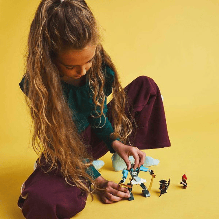 LEGO NINJAGO 71827 Meca de Zane — Robot Ninja de Combate con Espadas y Personajes 8