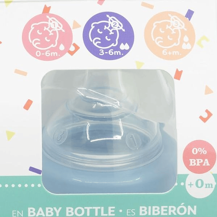 ThermoBaby Minnie 240 ml – Biberón Infantil Anticólicos con Tetina Suave 5