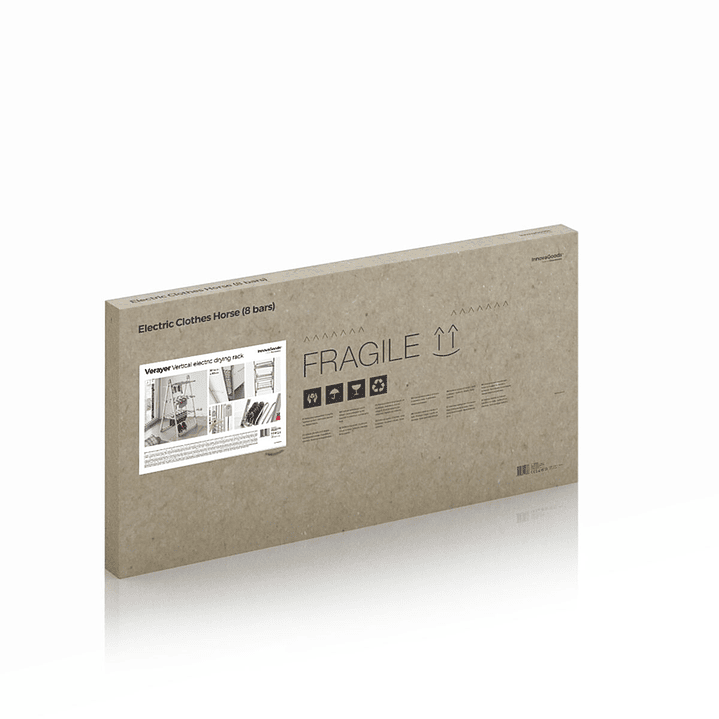 InnovaGoods Verayer Tendedero Eléctrico 30 Barras | Plegable 300W 7