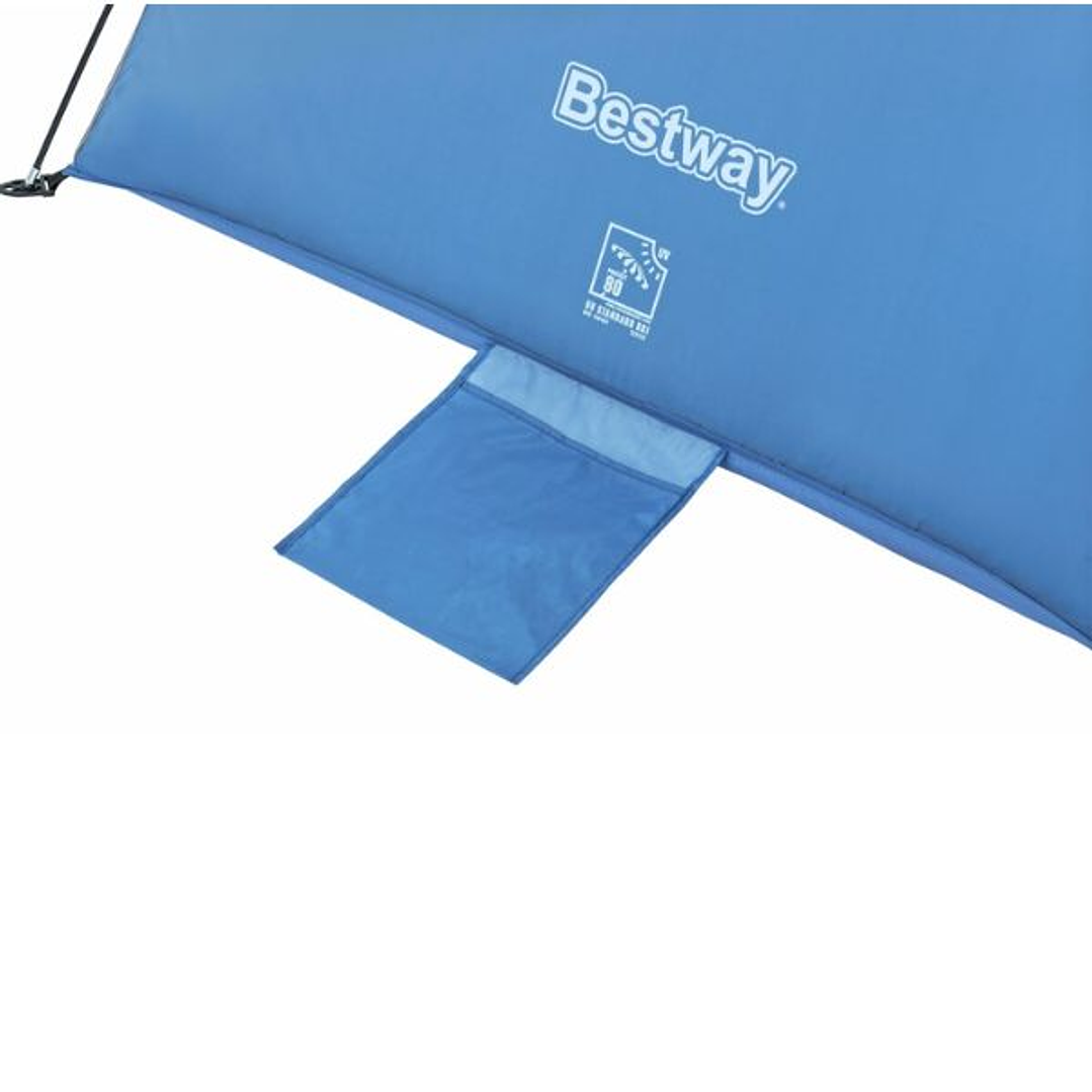 Carpa de Playa Bestway 68105 – Protección Solar UPF 80+ y Montaje Rápido para 2 Personas 4