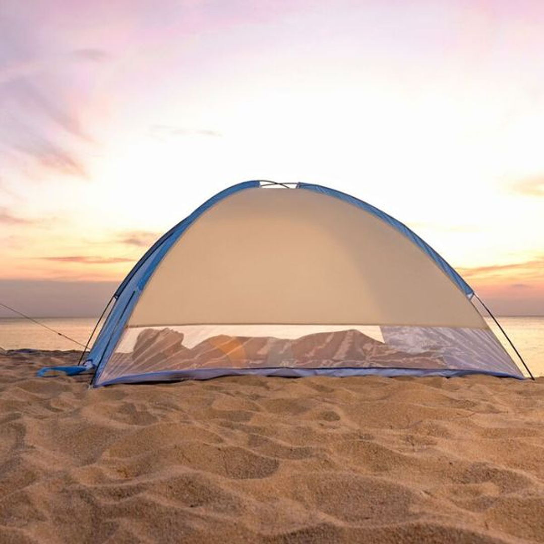Carpa de Playa Bestway 68105 – Protección Solar UPF 80+ y Montaje Rápido para 2 Personas 2
