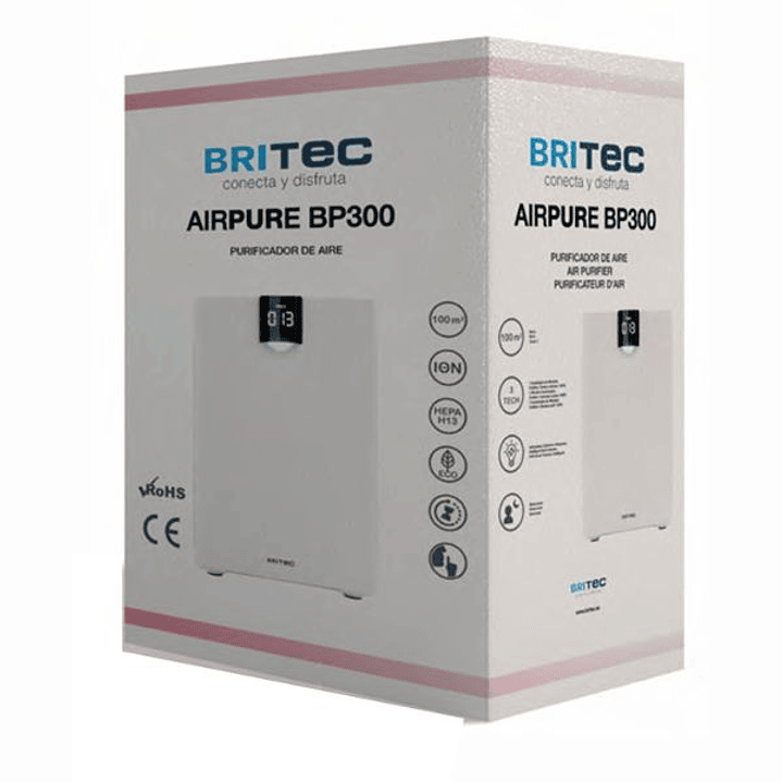 Purificador de Aire BRITEC AIRPURE BP300 – HEPA H13, 80W y Cobertura Real de 100 m² 5