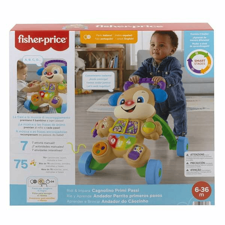 Andador Fisher-Price Perro con Ruedas Multilenguaje +4 Meses 5