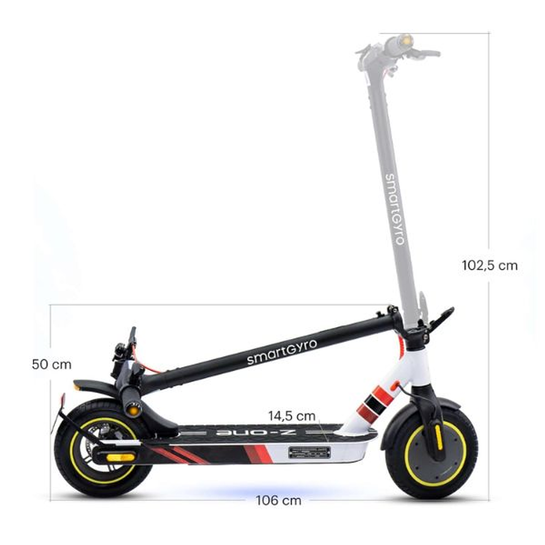 Patinete Eléctrico Smartgyro Z-ONE 350W 10