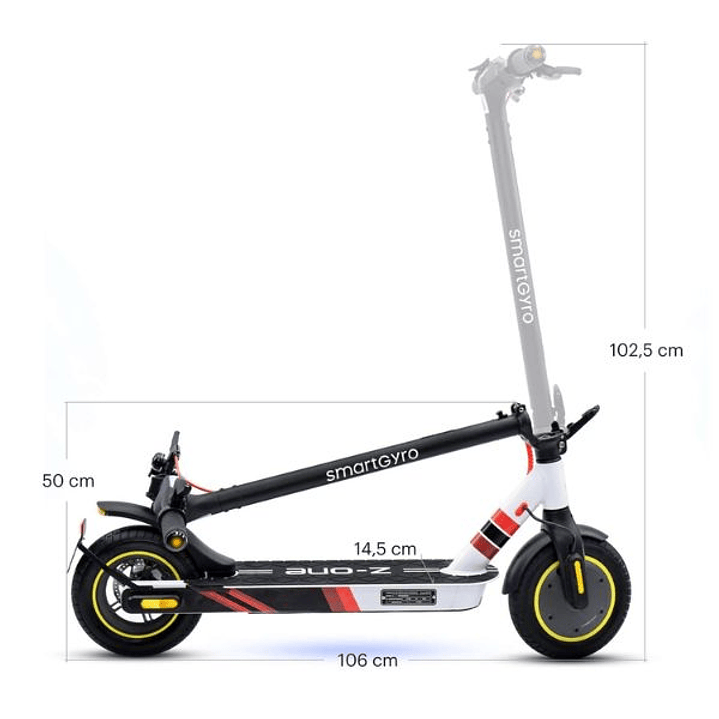 Patinete Eléctrico Smartgyro Z-ONE 350W 10