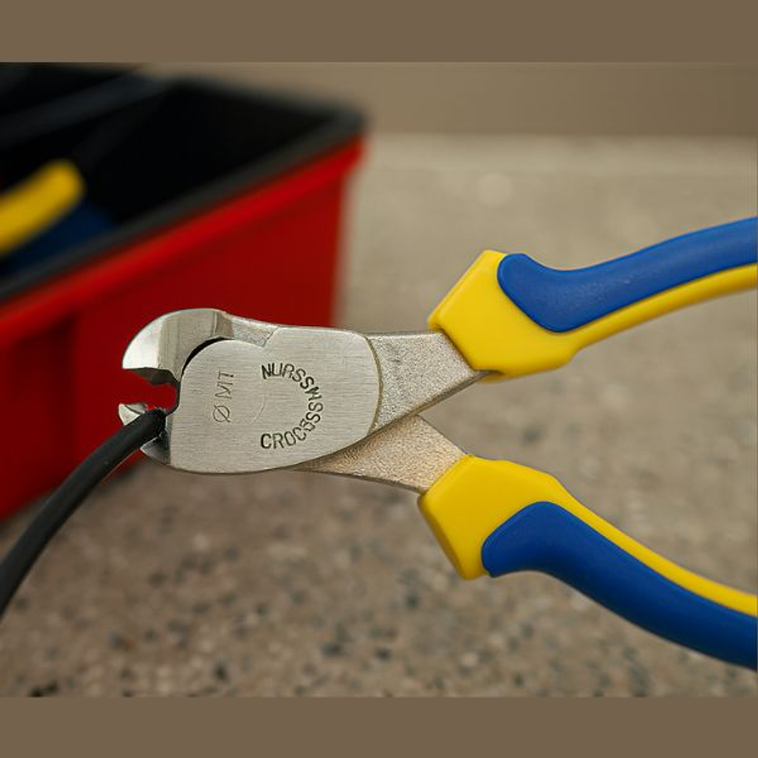 Alicate de Corte Frontal 160 mm MT PLUS — Tenaza Profesional de Precisión en Acero Cr-V 4