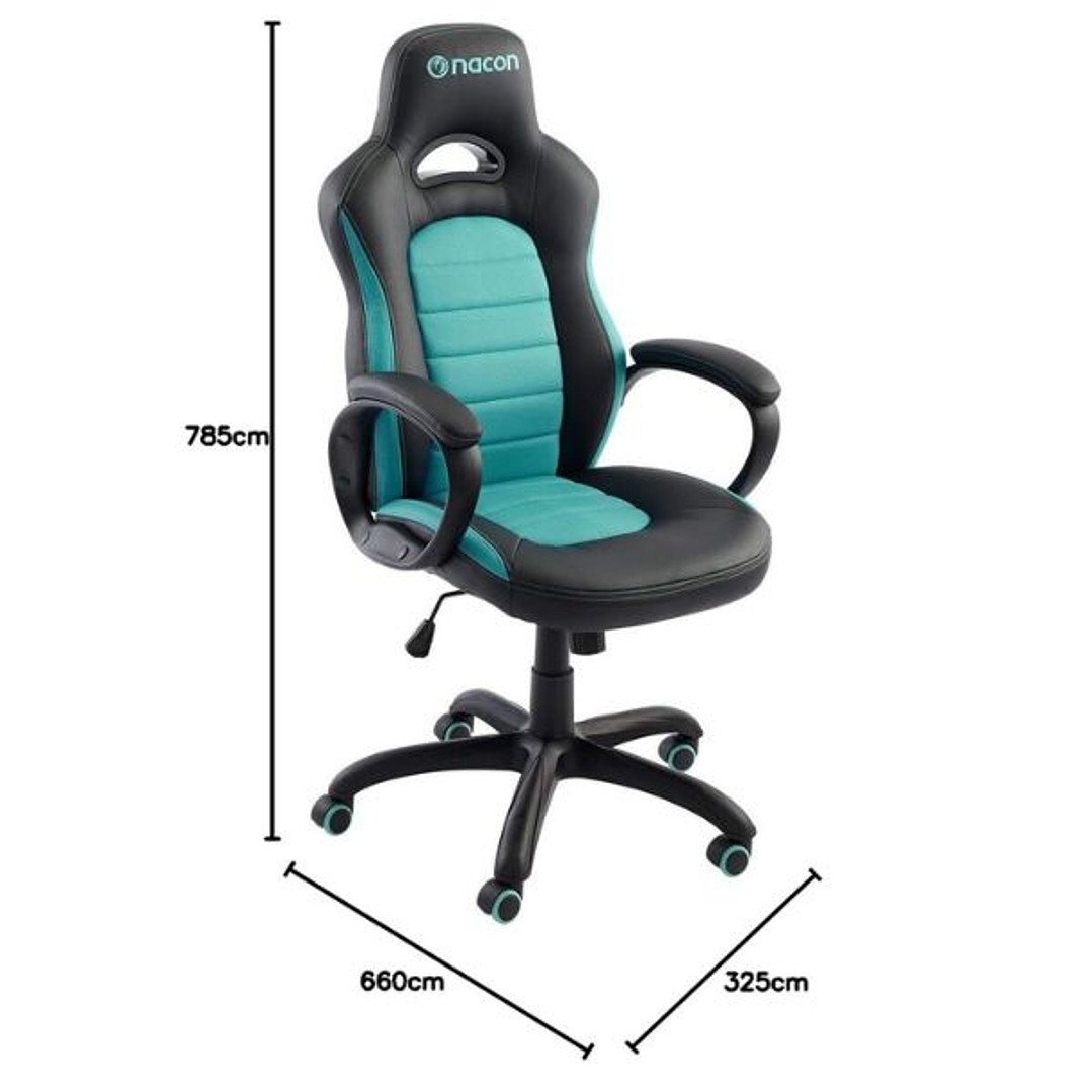 Silla Gamer Nacon CH-350 Negra — Diseño Profesional para Gaming y Streaming 6