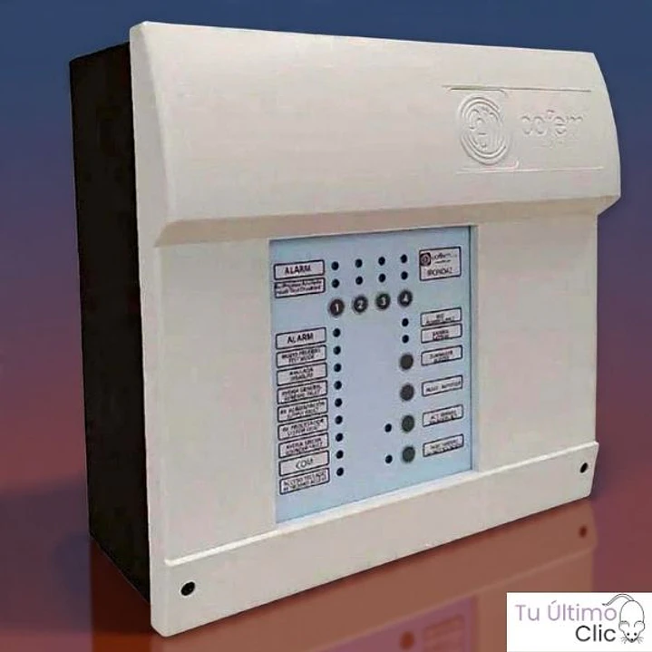 Central de Detección de Incendios IRON02 2 Zonas Convencional EN 54 con Salidas Supervisadas 6