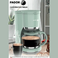 Cafetera de Goteo Fagor FG1560 1,5 L – 12 Tazas | 1080W, Jarra de Cristal y Función Mantener Caliente - Miniatura 2