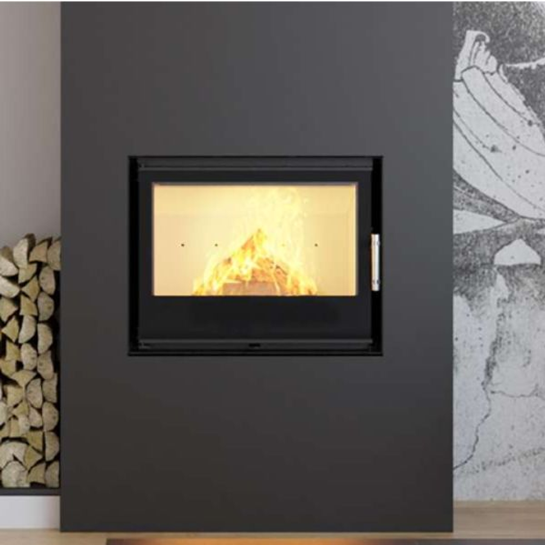 Insertable de Leña Elos Ecolux 70 – Cassette Chimenea con Ventiladores y Rendimiento 87,7% 3