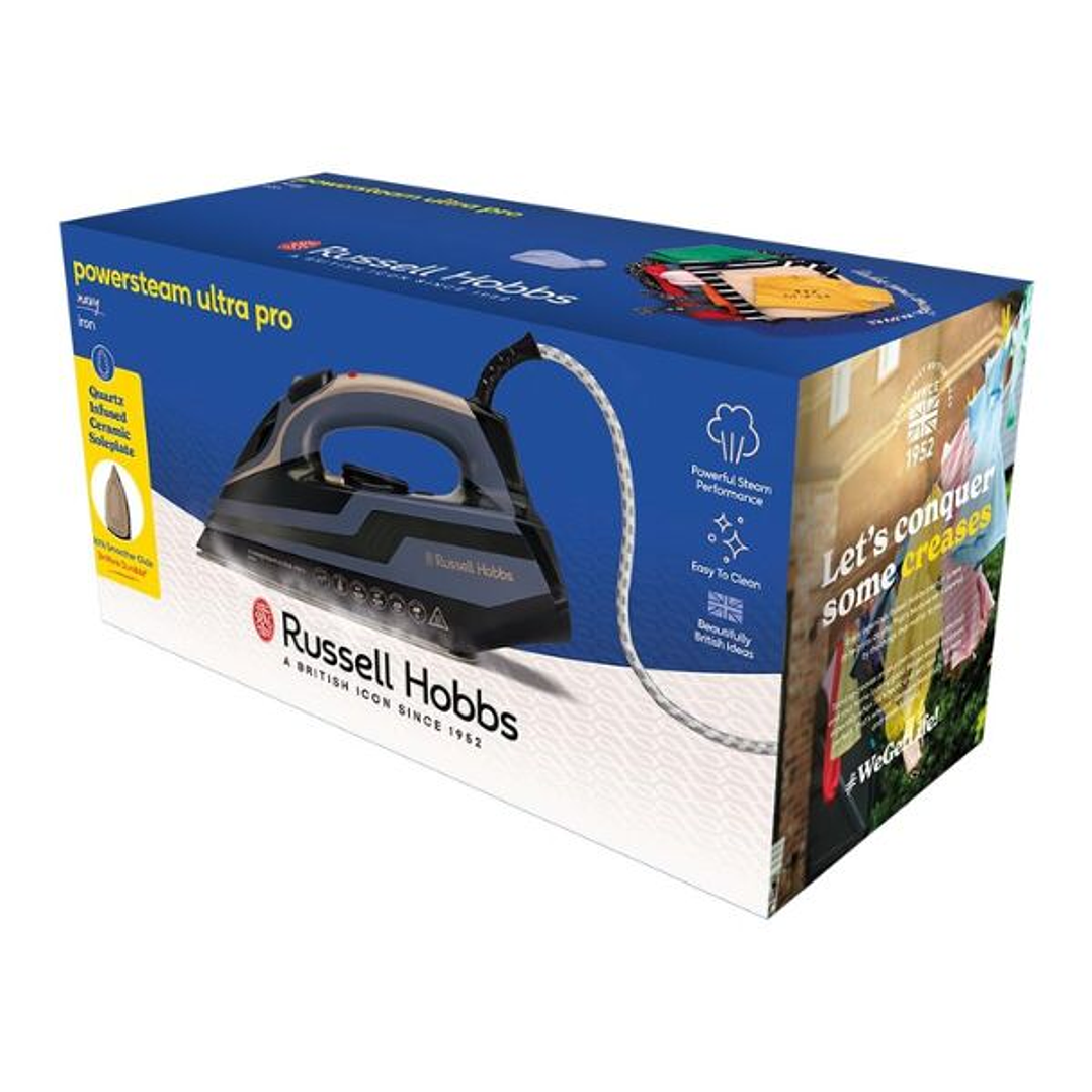 Russell Hobbs 28630-56 Powersteam Ultra Pro – Plancha de Vapor 3100 W con Golpe de Vapor 210 g 14