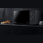 Microondas Hisense H20MOBP1G 20L con Grill 1000W – Microondas Compacto 700W Negro con 5 Niveles de Potencia - Miniatura 5