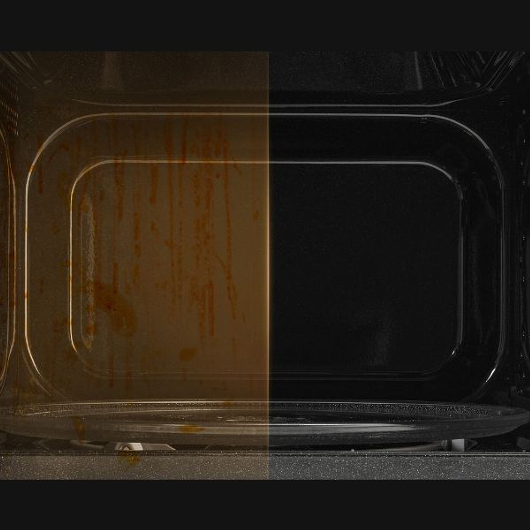 Microondas Hisense H20MOBP1G 20L con Grill 1000W – Microondas Compacto 700W Negro con 5 Niveles de Potencia 6