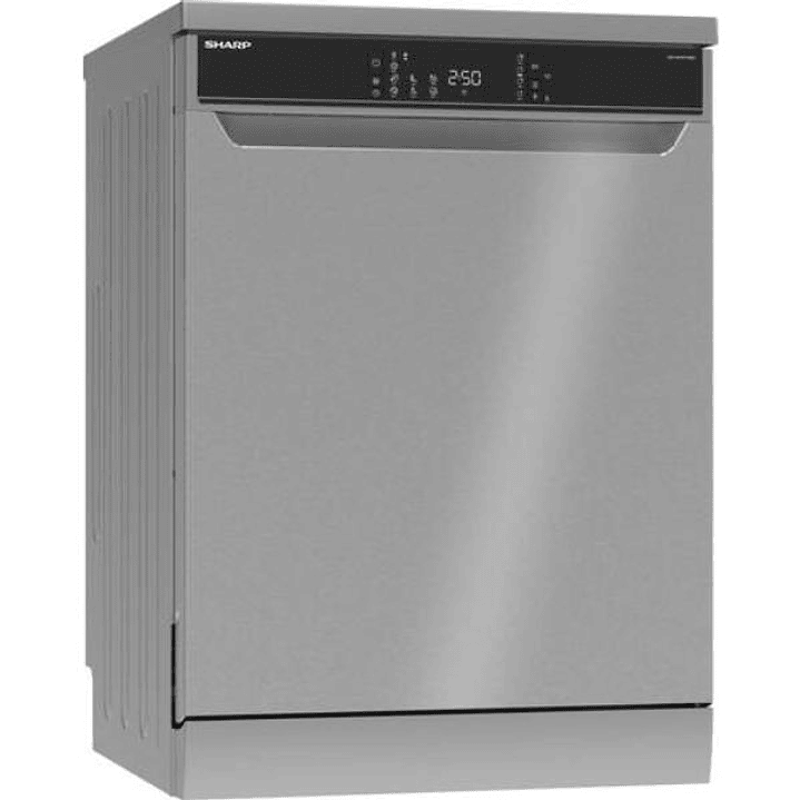 Lavavajillas Sharp QWNA1F49DIES Acero Inoxidable 60 cm 14 Servicios | Motor Inverter 7 Programas 1